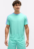 Essentials Jersey Paneled Short Sleeve