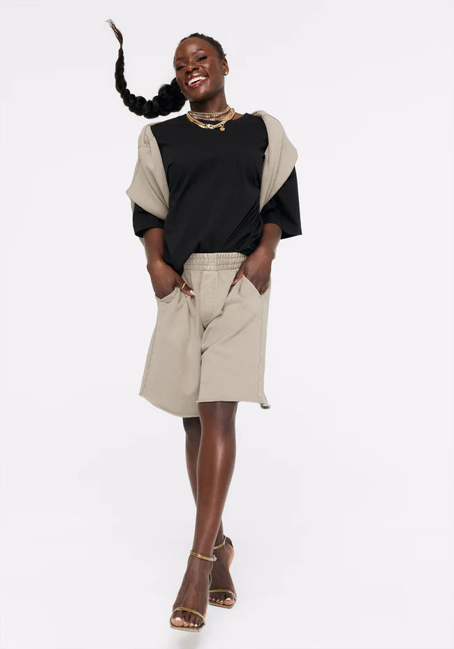 Oversized Mockneck Sweatshirt