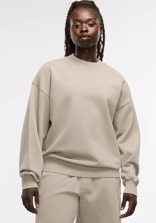 Oversized Mockneck Sweatshirt