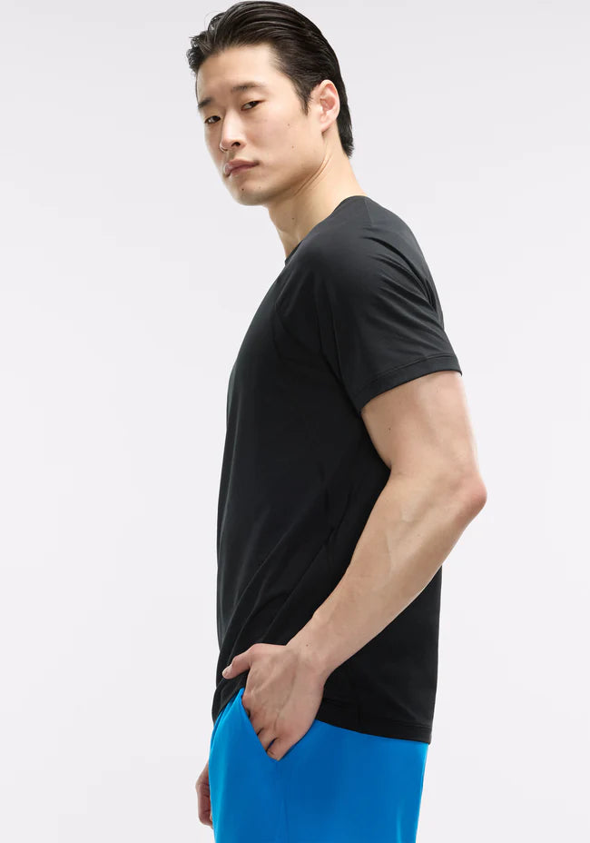 Textured Mesh Performance Short Sleeve